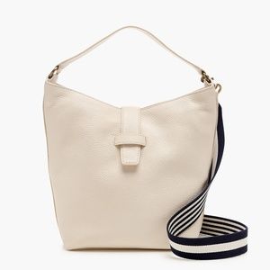 NWT‎ J. Crew Signet Hobo Bag in Italian Leather
